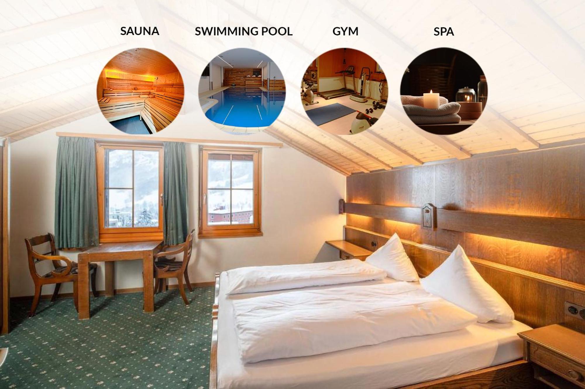 Grichting Hotel & Serviced Apartments Leukerbad Esterno foto